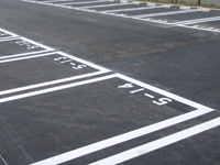 駐車場ライン引き